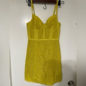 Corset mini dress medium